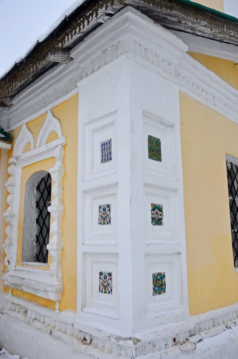 архитектурные детали. Алексеевский женский монастырь. Церковь Усекновения главы Иоанна Предтечи, Углич (Угличский район, Ярославская область)