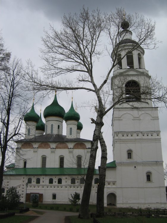 Введенский Толгский женский монастырь. Собор Введения во храм Пресвятой Богородицы, Толга (Ярославль, город, Ярославская область). фасады