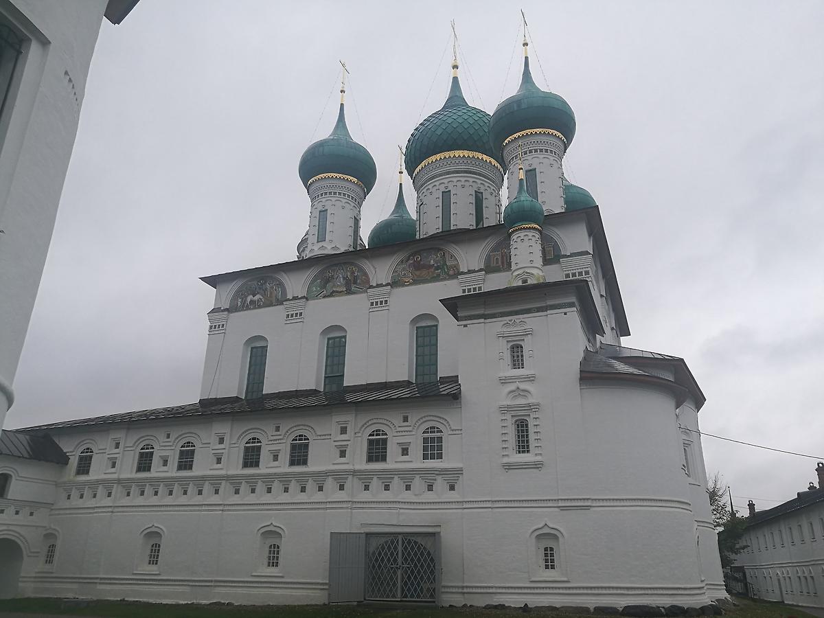 фасады. Введенский Толгский женский монастырь. Собор Введения во храм Пресвятой Богородицы, Толга (Ярославль, город, Ярославская область)