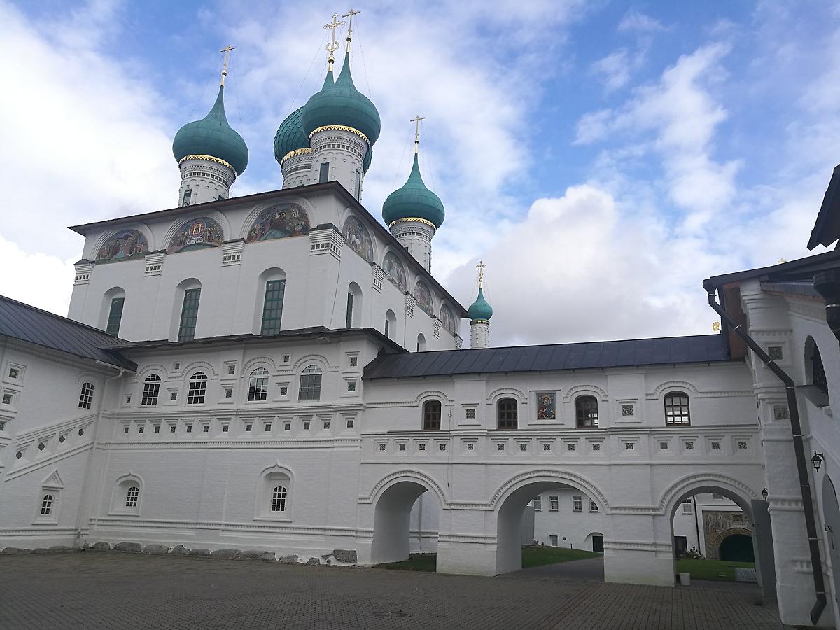 фасады. Введенский Толгский женский монастырь. Собор Введения во храм Пресвятой Богородицы, Толга (Ярославль, город, Ярославская область)