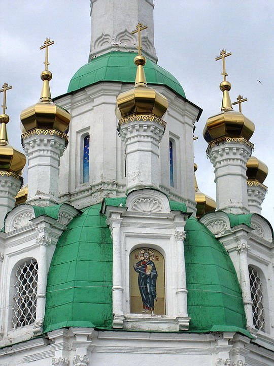 Введенский Толгский женский монастырь. Церковь Спаса Нерукотворного Образа, Толга (Ярославль, город, Ярославская область). архитектурные детали