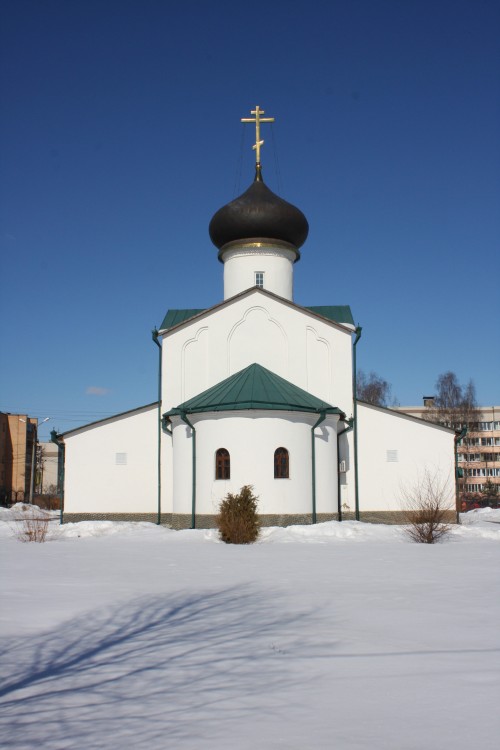 Клин. Церковь Ксении Петербургской. фасады