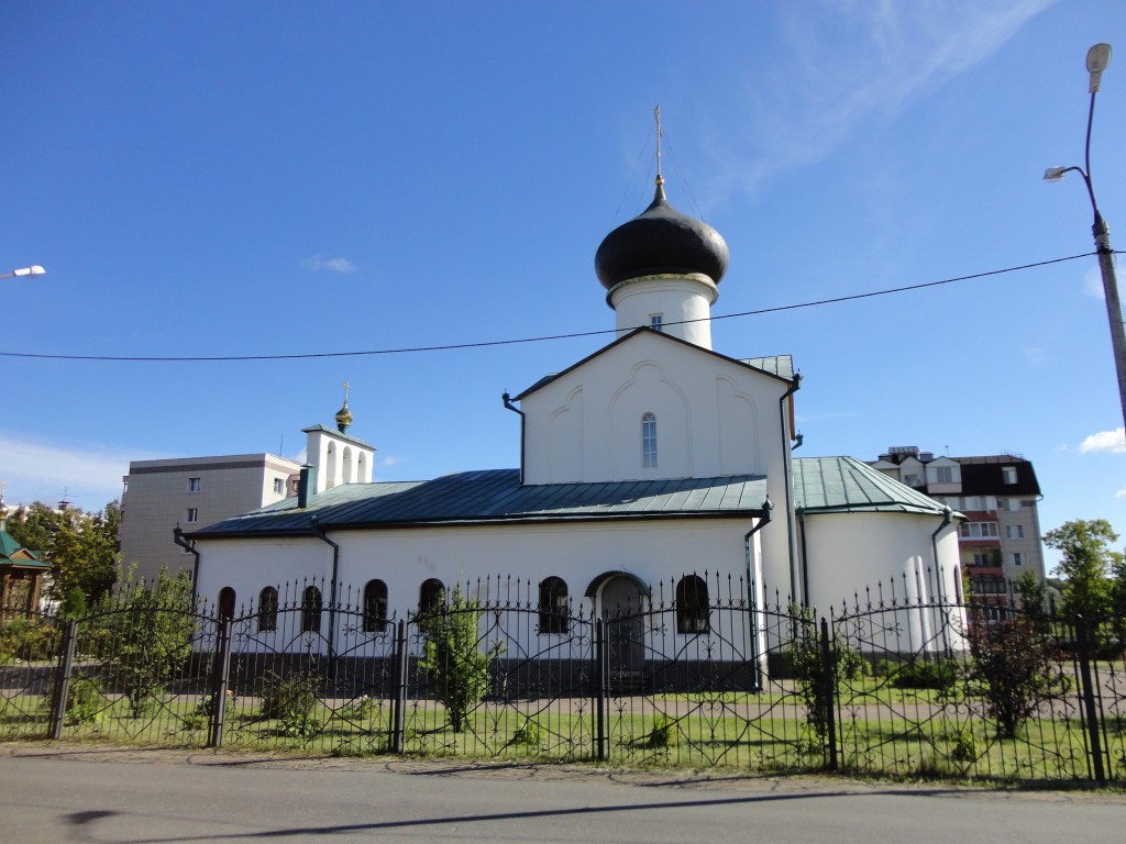 Клин. Церковь Ксении Петербургской. фасады