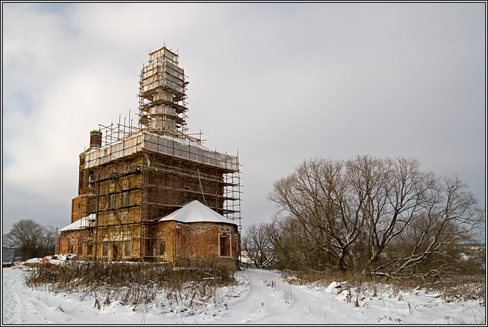 Церковь Михаила Архангела, Злобино (Каширский городской округ, Московская область). фасады