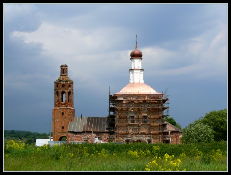 Злобино. Церковь Михаила Архангела. фасады