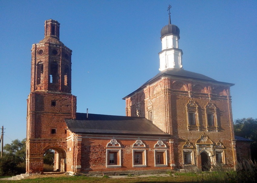 Церковь Михаила Архангела, Злобино (Каширский городской округ, Московская область). фасады