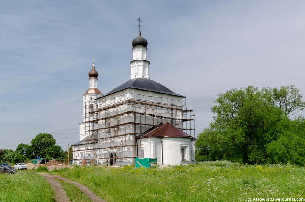 Церковь Михаила Архангела, Злобино (Каширский городской округ, Московская область). фасады