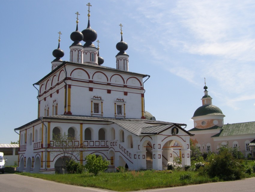 Троицкий Белопесоцкий монастырь, Ступино (Ступинский городской округ, Московская область). фасады, Троицкий собор