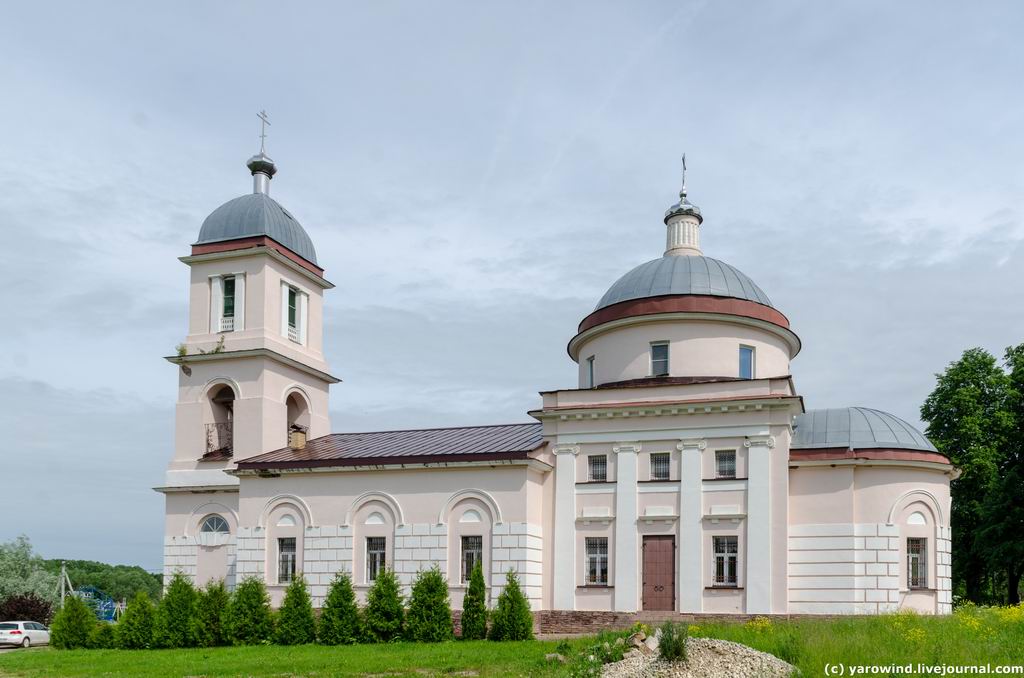 Церковь Преображения Господня, Стародуб (Каширский городской округ, Московская область). фасады