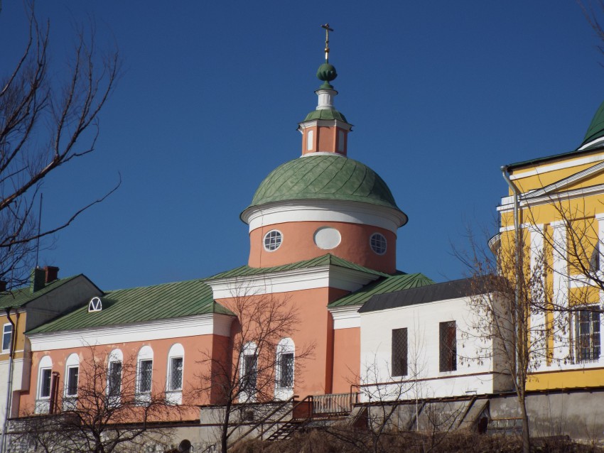 Ступино. Троицкий Белопесоцкий монастырь. Церковь Сергия Радонежского. фасады