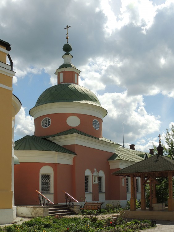 Троицкий Белопесоцкий монастырь. Церковь Сергия Радонежского, Ступино (Ступинский городской округ, Московская область). фасады