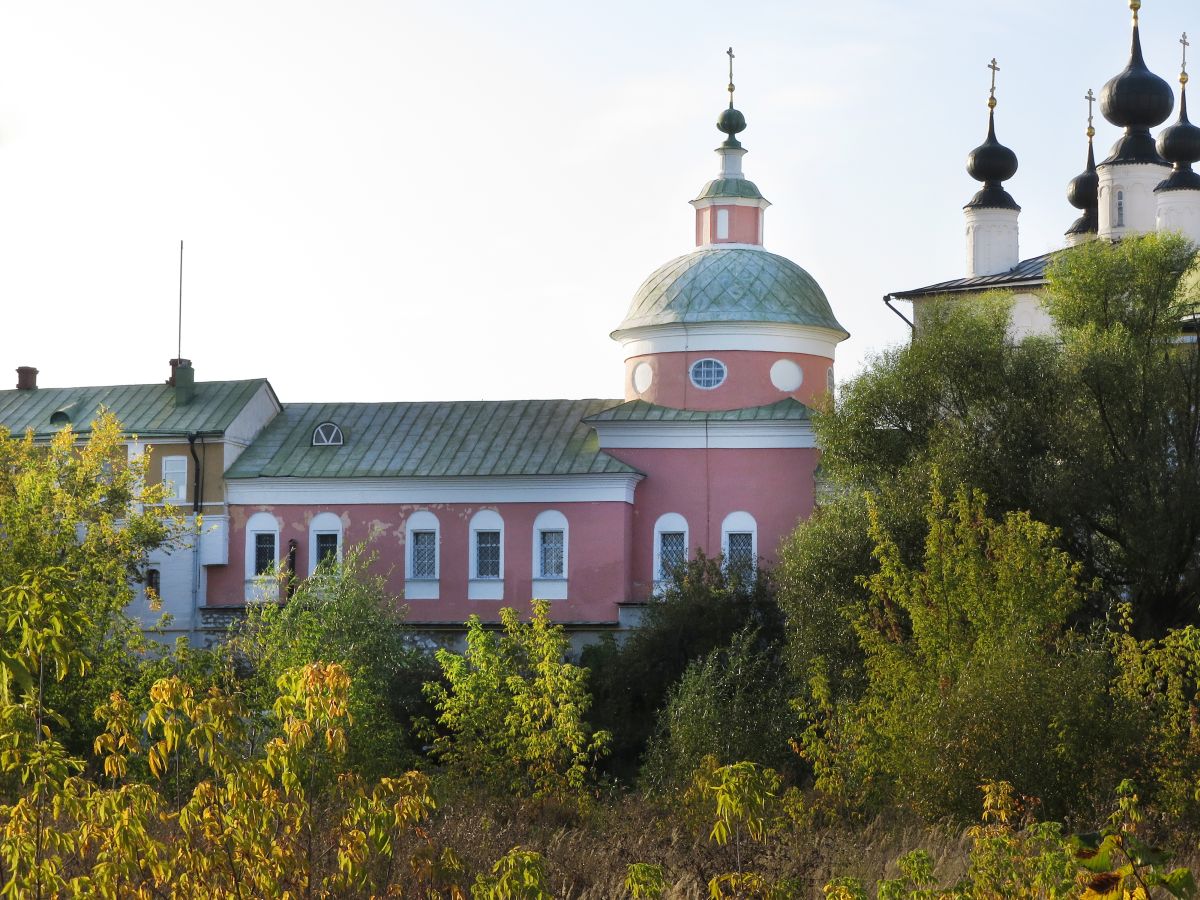 Троицкий Белопесоцкий монастырь. Церковь Сергия Радонежского, Ступино (Ступинский городской округ, Московская область). фасады