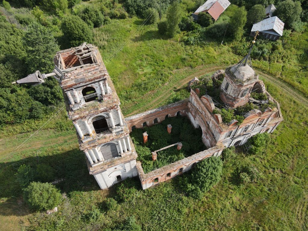 Церковь Преображения Господня, Левашово (Ардатовский район, Нижегородская область). фасады
