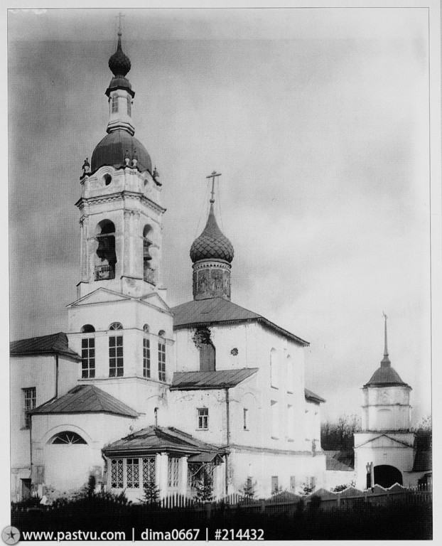 Кирилло-Афанасьевский монастырь. Церковь Афанасия и Кирилла, Патриархов Александрийских, Ярославль (Ярославль, город, Ярославская область). архивная фотография, 1910—1915,Направление съемки:север. с сайта https://pastvu.com/p/214432