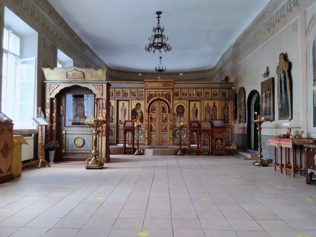 Кирилло-Афанасьевский монастырь. Церковь Афанасия и Кирилла, Патриархов Александрийских, Ярославль (Ярославль, город, Ярославская область). интерьер и убранство, общий вид интерьера