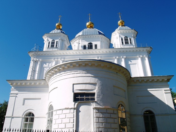 Казанский монастырь. Собор Казанской иконы Божией Матери, Ярославль (Ярославль, город, Ярославская область). архитектурные детали