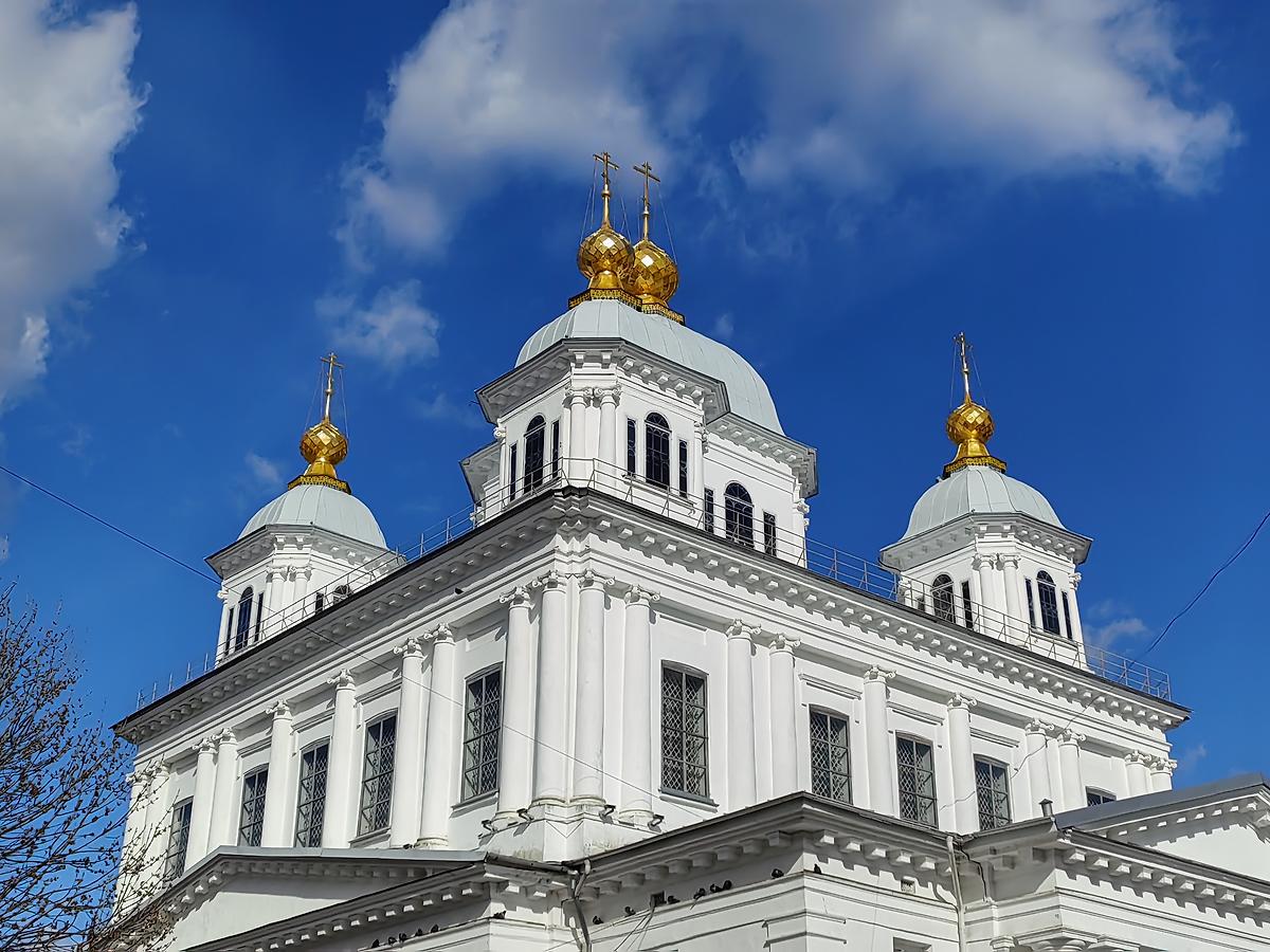 архитектурные детали. Казанский монастырь. Собор Казанской иконы Божией Матери, Ярославль (Ярославль, город, Ярославская область)