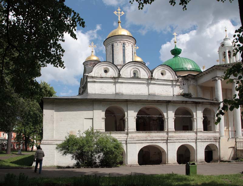 Ярославль. Спасо-Преображенский монастырь. Собор Спаса Преображения. архитектурные детали