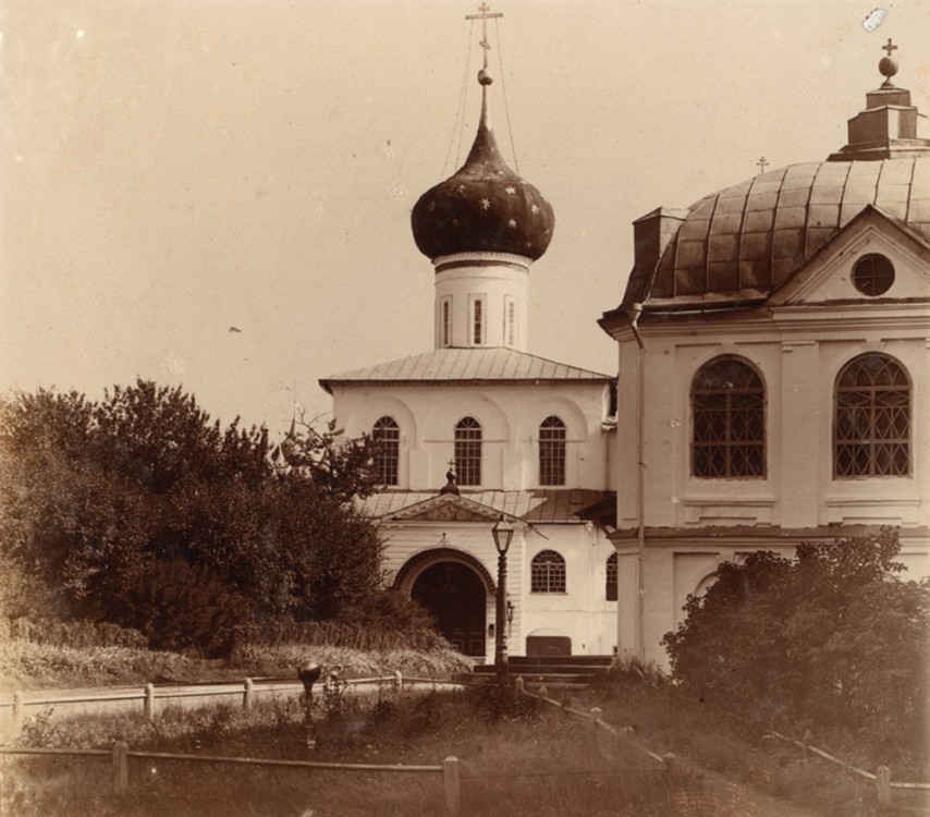 Спасо-Преображенский монастырь. Собор Преображения Господня, Ярославль (Ярославль, город, Ярославская область). архивная фотография, Фото С.М. Прокудина-Горского