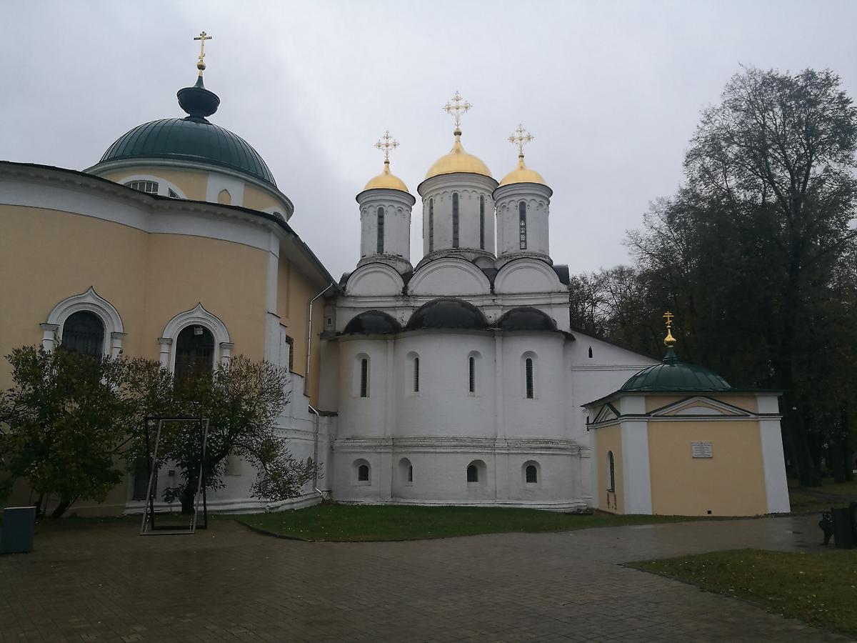 общий вид в ландшафте. Спасо-Преображенский монастырь. Собор Преображения Господня, Ярославль (Ярославль, город, Ярославская область)