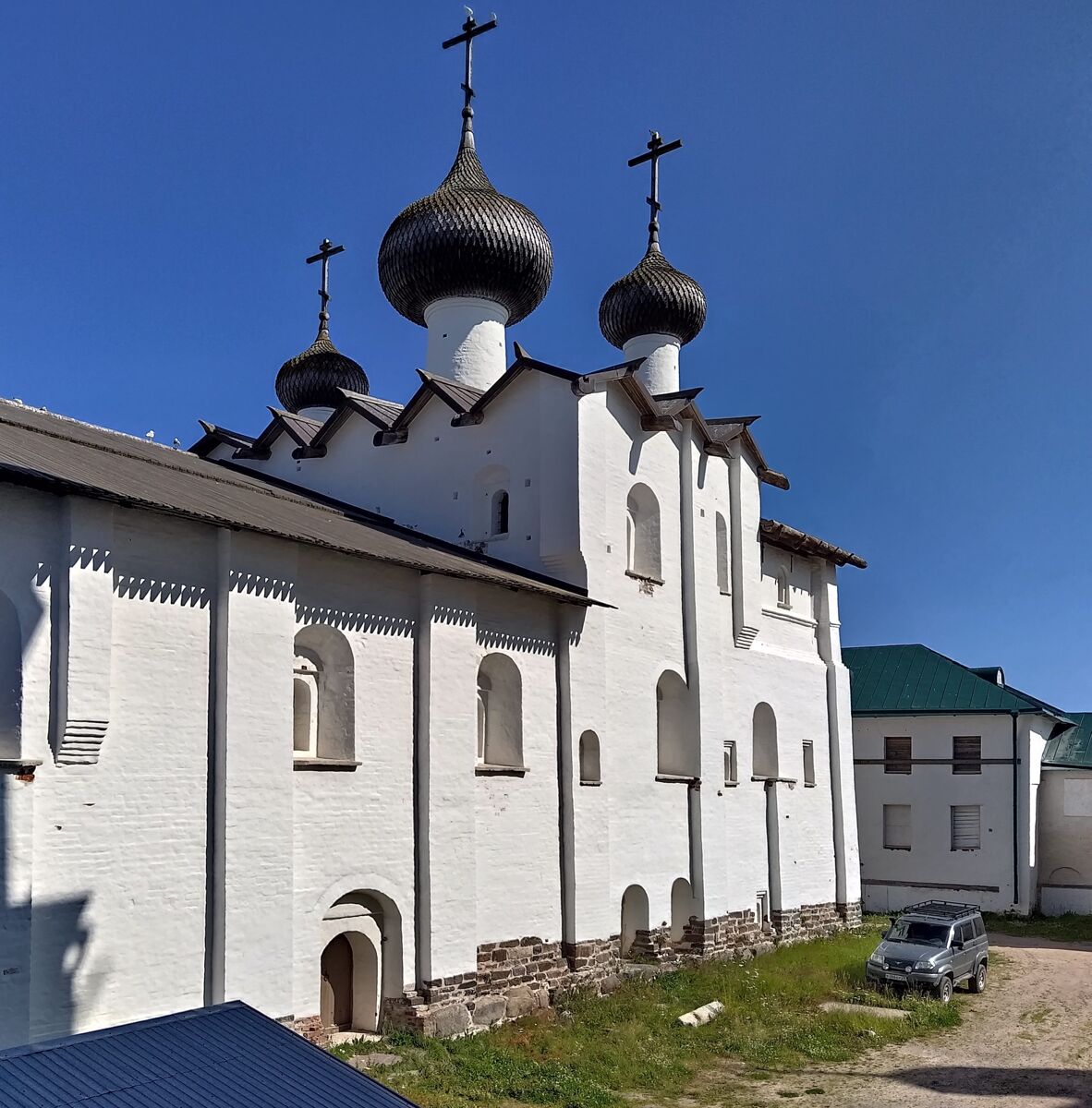 Спасо-Преображенский Соловецкий монастырь. Церковь Успения Пресвятой Богородицы, Соловецкий (Соловецкий район, Архангельская область). фасады