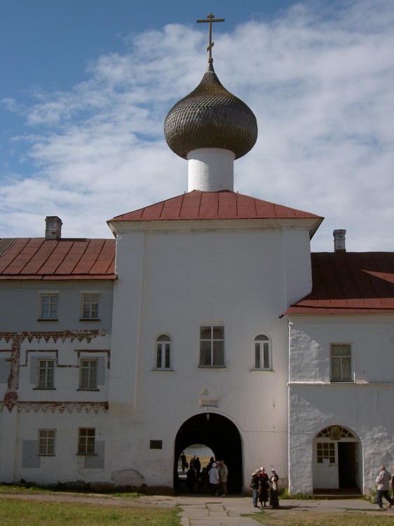 Спасо-Преображенский Соловецкий монастырь. Церковь Благовещения Пресвятой Богородицы, Соловецкий (Соловецкий район, Архангельская область). фасады
