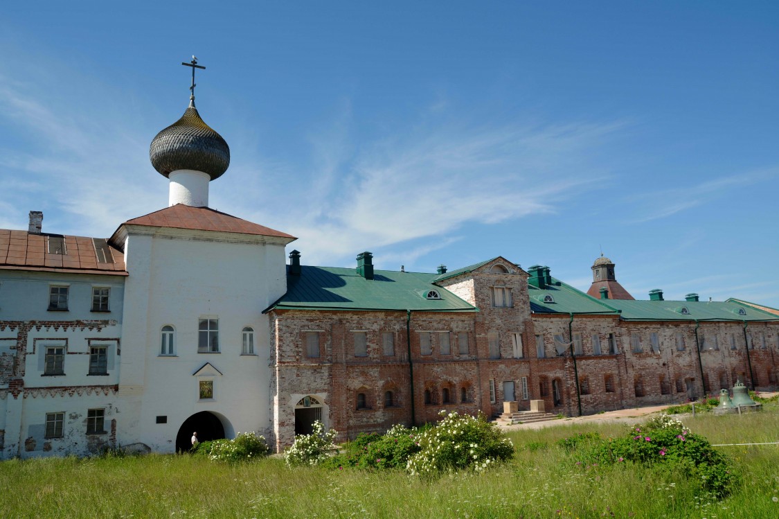 Спасо-Преображенский Соловецкий монастырь. Церковь Благовещения Пресвятой Богородицы, Соловецкий (Соловецкий район, Архангельская область). фасады