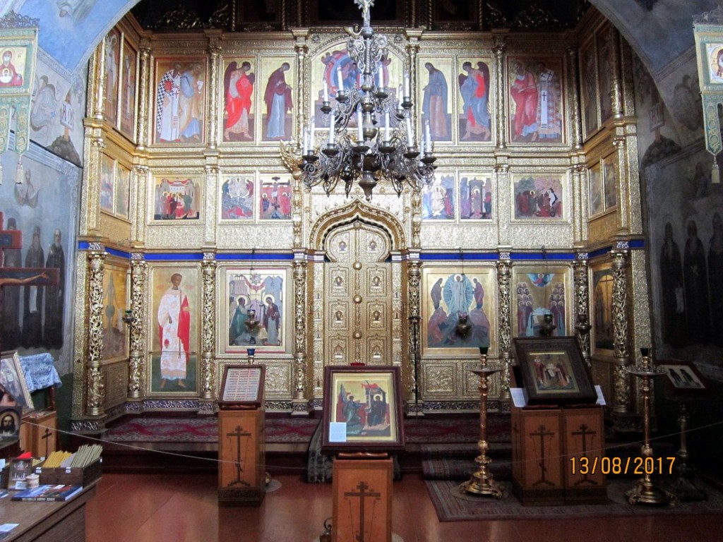 Спасо-Преображенский Соловецкий монастырь. Церковь Благовещения Пресвятой Богородицы, Соловецкий (Соловецкий район, Архангельская область). интерьер и убранство, Иконостас церкви Благовещения Пресвятой Богородицы.
