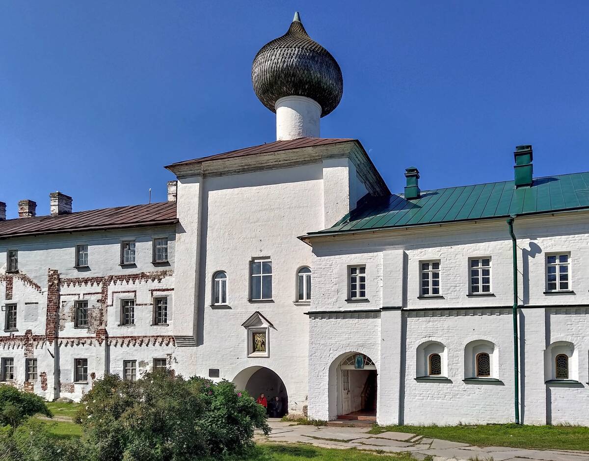 Спасо-Преображенский Соловецкий монастырь. Церковь Благовещения Пресвятой Богородицы, Соловецкий (Соловецкий район, Архангельская область). фасады