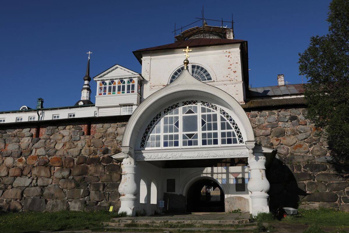 Спасо-Преображенский Соловецкий монастырь. Церковь Благовещения Пресвятой Богородицы, Соловецкий (Соловецкий район, Архангельская область). архитектурные детали