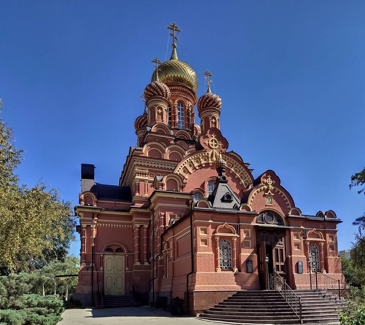 Иоанно-Предтеченский мужской монастырь. Собор Иоанна Предтечи, Астрахань (Астрахань, город, Астраханская область). фасады