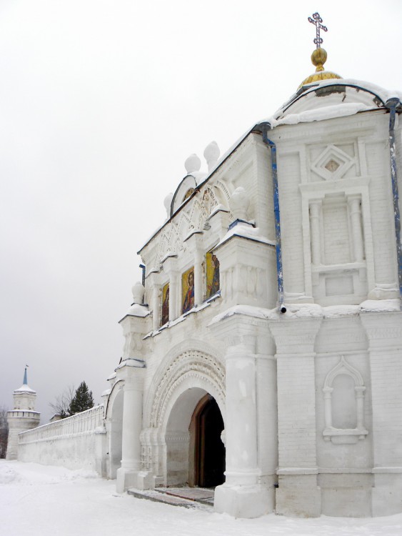 Верхотурье. Николаевский мужской монастырь. Церковь Симеона и Анны. фасады