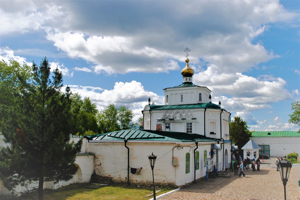 Николаевский мужской монастырь. Церковь Симеона и Анны, Верхотурье (Верхотурский район (ГО Верхотурский), Свердловская область). фасады