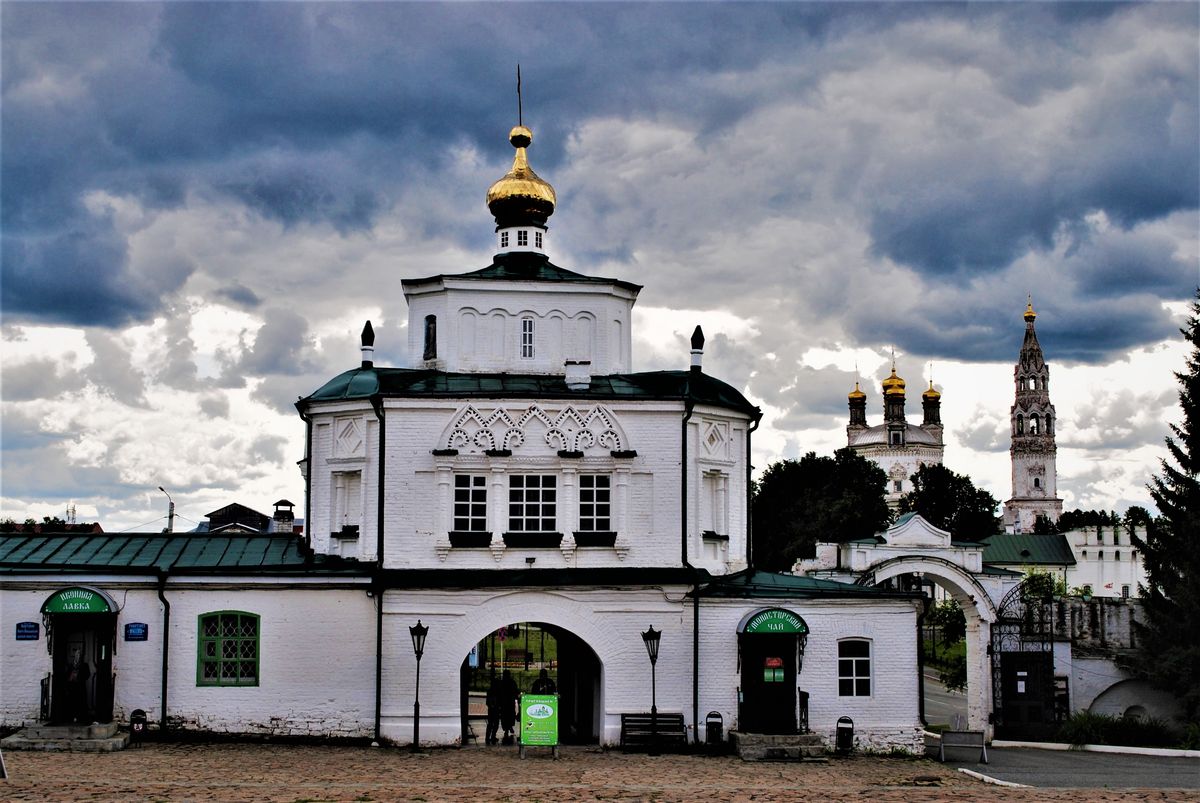Николаевский мужской монастырь. Церковь Симеона и Анны, Верхотурье (Верхотурский район (ГО Верхотурский), Свердловская область). фасады