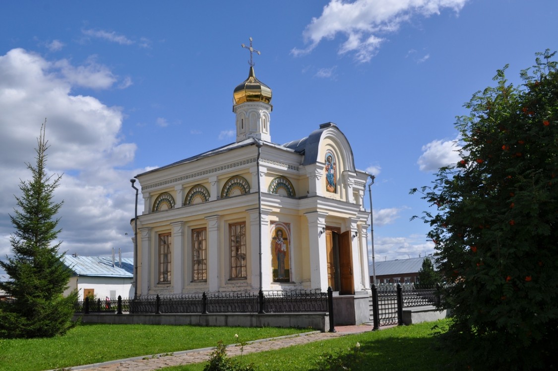 Верхотурье. Николаевский мужской монастырь. Церковь Николая Чудотворца. фасады