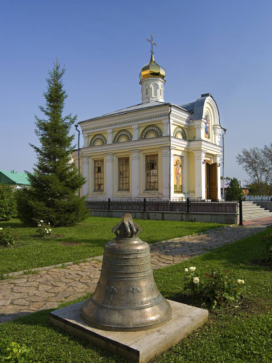 Николаевский мужской монастырь. Церковь Николая Чудотворца, Верхотурье (Верхотурский район (ГО Верхотурский), Свердловская область). фасады, Вид с северо-запада