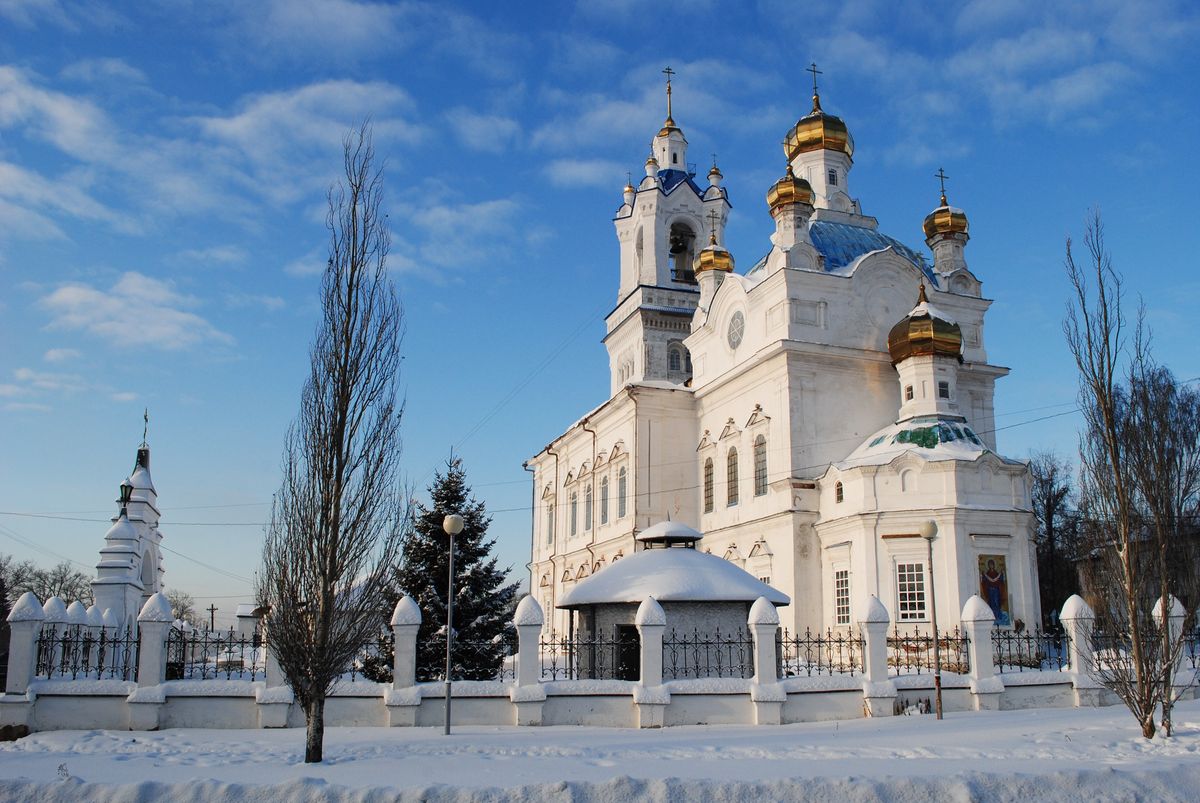 фасады. Покровский монастырь. Собор Покрова Пресвятой Богородицы, Камышлов (Камышлов (Камышловский ГО), Свердловская область)