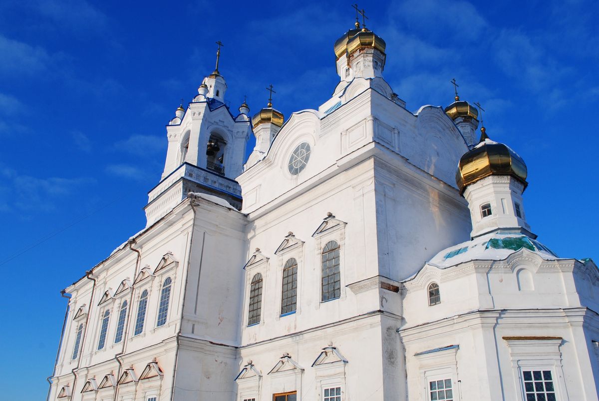 архитектурные детали. Покровский монастырь. Собор Покрова Пресвятой Богородицы, Камышлов (Камышлов (Камышловский ГО), Свердловская область)