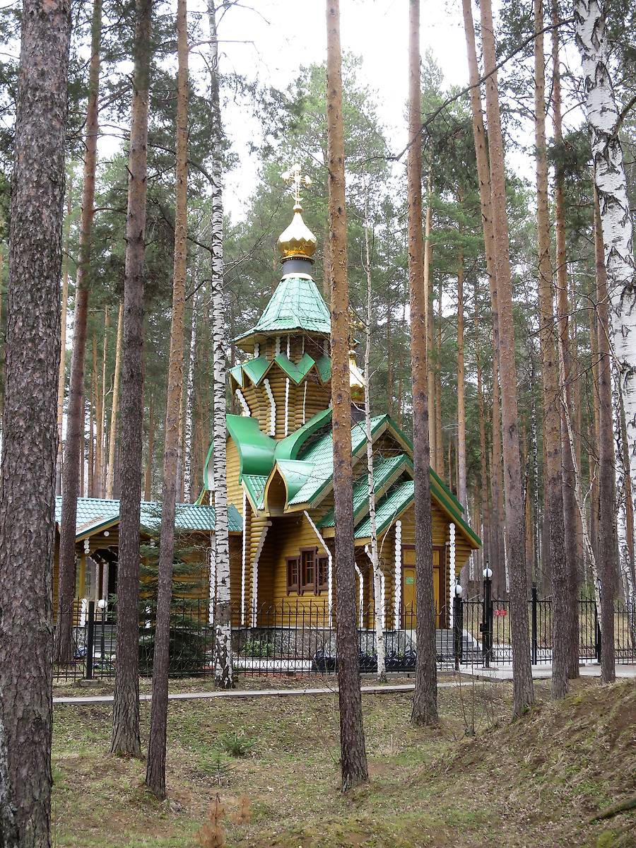 фасады. Монастырь Святых Царственных страстотерпцев. Церковь Иова Многострадального, Ганина Яма (Екатеринбург, город, Свердловская область)