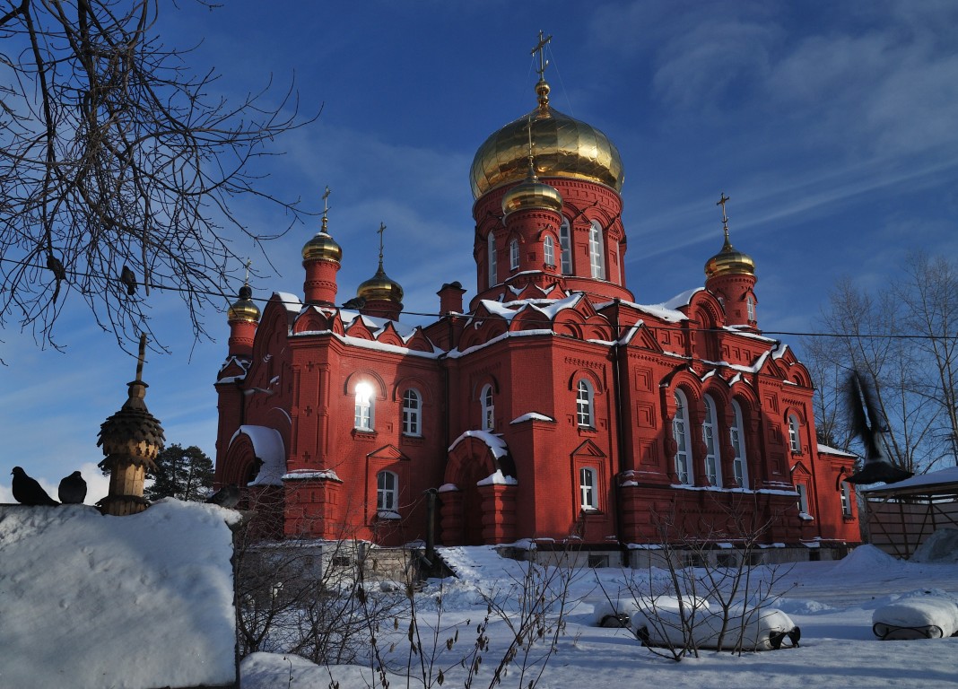 Нижний Тагил. Скорбященский монастырь. Церковь Вознесения Господня. фасады