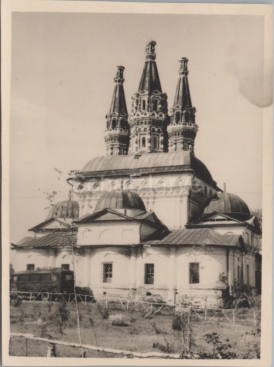 Фото 1942 г. с аукциона e-bay.de, архивная фотография. Монастырь Иоанна Предтечи. Церковь иконы Божией Матери "Одигитрия", Вязьма (Вяземский район, Смоленская область)