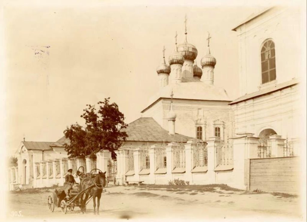 Вязьма. Церковь Спаса Преображения. архивная фотография, церковь Спаса Преображения до революции