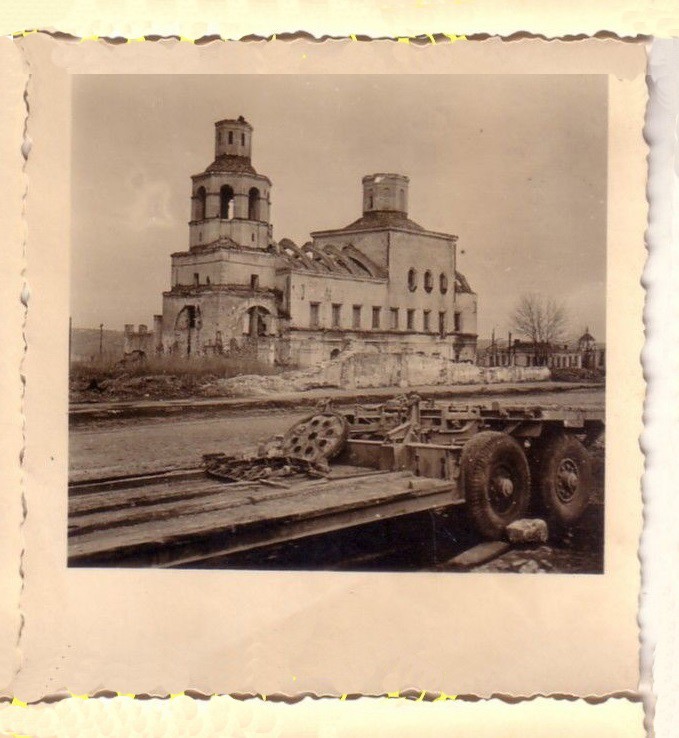 Смоленск. Вознесенский монастырь. Собор Вознесения Господня. архивная фотография, Фото 1941 г. с аукциона e-bay.de