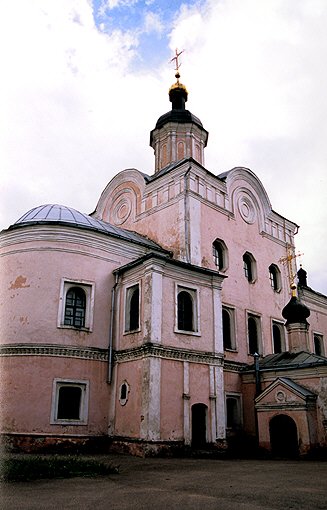 Смоленск. Троицкий монастырь. Собор Троицы Живоначальной. фасады, Троицкий собор. XVII - XVIII в.