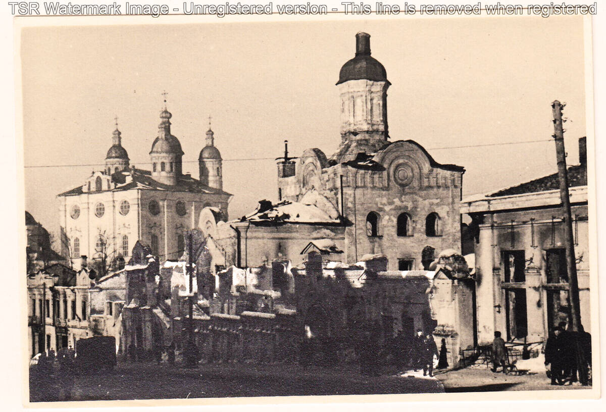 Троицкий монастырь. Собор Троицы Живоначальной, Смоленск (Смоленск, город, Смоленская область). архивная фотография, Фото 1941 г. с аукциона e-bay.de