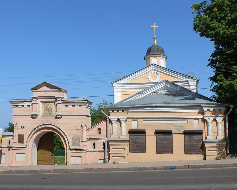 Смоленск. Троицкий монастырь. Церковь Зачатия Анны. фасады