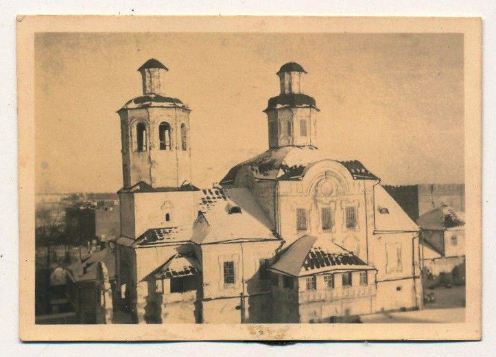 Авраамиев монастырь. Собор Преображения Господня, Смоленск (Смоленск, город, Смоленская область). архивная фотография, Фото 1941 г. с аукциона e-bay.de