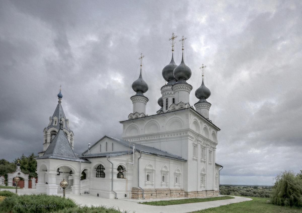 Собор Воскресения Христова, художественные фотографии. Воскресенский монастырь. Собор Воскресения Христова, Муром (Муромский район и г. Муром, Владимирская область)