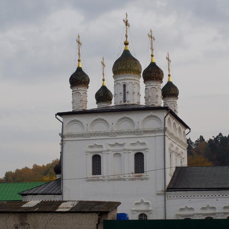 Гороховец. Сретенский женский монастырь. Церковь Сретения Господня. архитектурные детали, северный фасад