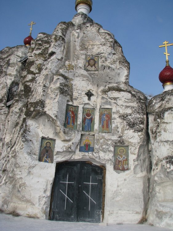 Костомаровский Спасский монастырь. Собор Спаса Нерукотворного Образа, Костомарово (Подгоренский район, Воронежская область). фасады, Собор Спаса Нерукотворного